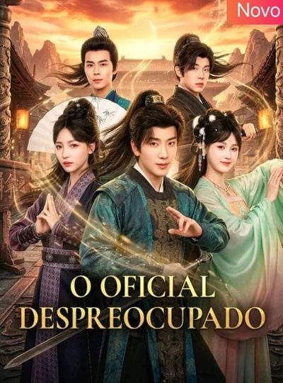 Capa da miniss&eacute;rie O Oficial Despreocupado