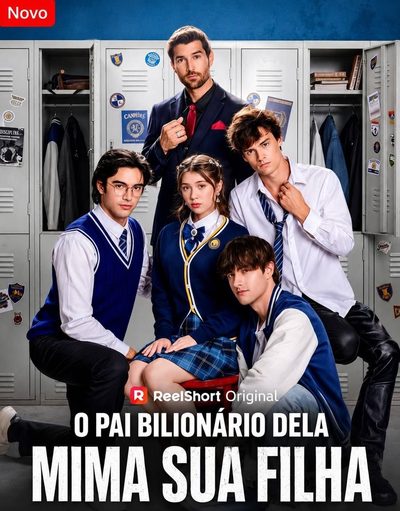 Capa da miniss&eacute;rie O Pai Bilionário Dela Mima Sua Filha