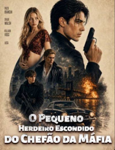 Capa da miniss&eacute;rie O Pequeno Herdeiro Escondido do Chefão da Máfia