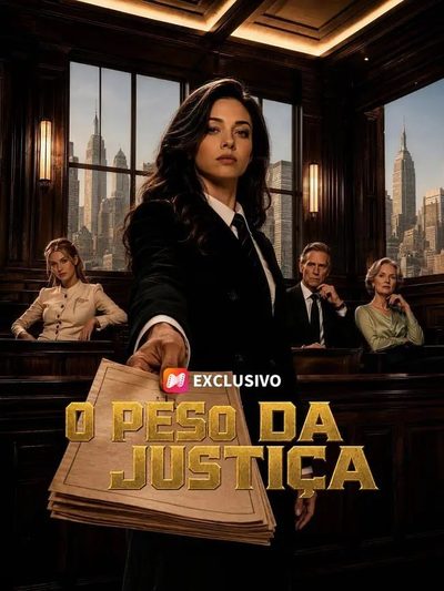 Capa da miniss&eacute;rie O Peso da Justiça