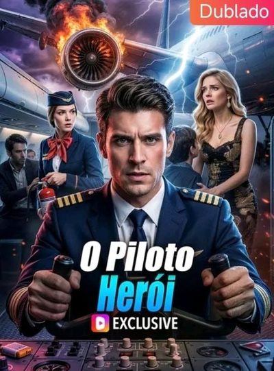 Capa da miniss&eacute;rie O Piloto Herói