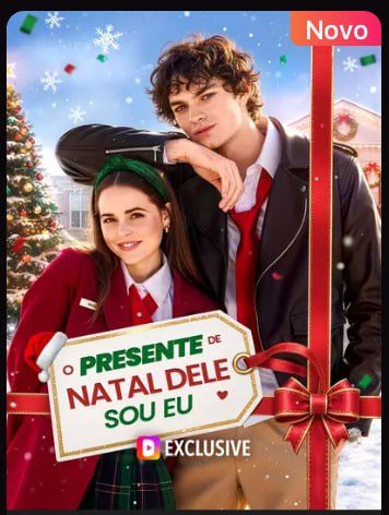 Capa da miniss&eacute;rie O Presente de Natal Dele Sou Eu