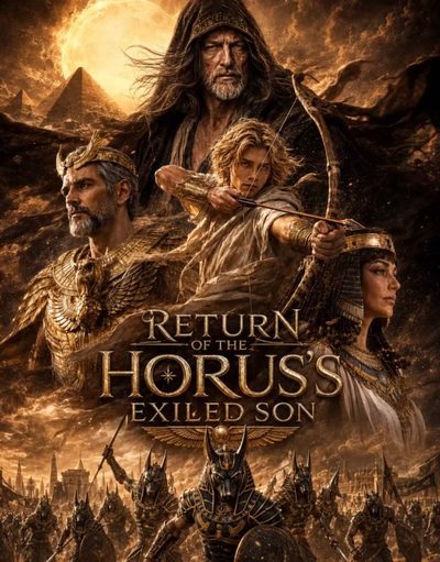 Capa da miniss&eacute;rie O Regresso de Horus: o Filho Exilado Return of Horus: the Exiled Son Curta Metragem 30min