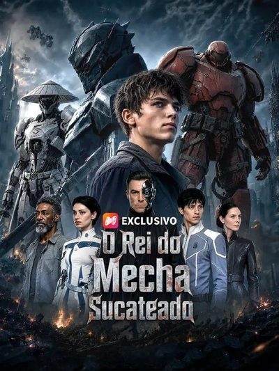 Capa da miniss&eacute;rie O Rei do Mecha Sucateado dublado