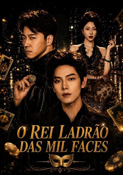 Capa da miniss&eacute;rie O Rei Ladrão das Mil Faces
