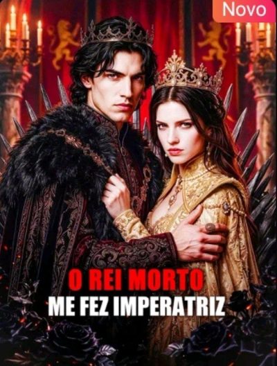 Capa da miniss&eacute;rie O Rei Morto Me Fez Imperatriz