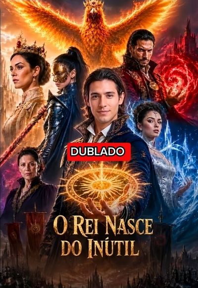 Capa da miniss&eacute;rie O Rei Nasce do Inútil