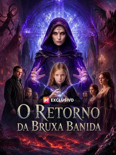 Capa da miniss&eacute;rie O Retorno da Bruxa Banida