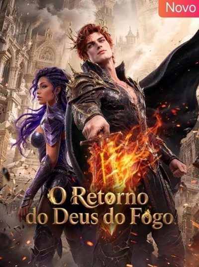 Capa da miniss&eacute;rie O Retorno do Deus do Fogo