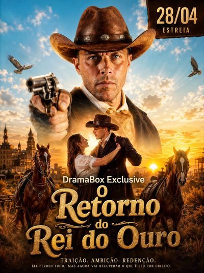Capa da miniss&eacute;rie O Retorno do Rei do Ouro