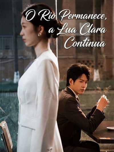 Capa da miniss&eacute;rie O Rio Permanece, a Lua Clara Continua
