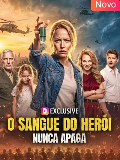 Capa da miniss&eacute;rie O Sangue do Herói Nunca Apaga