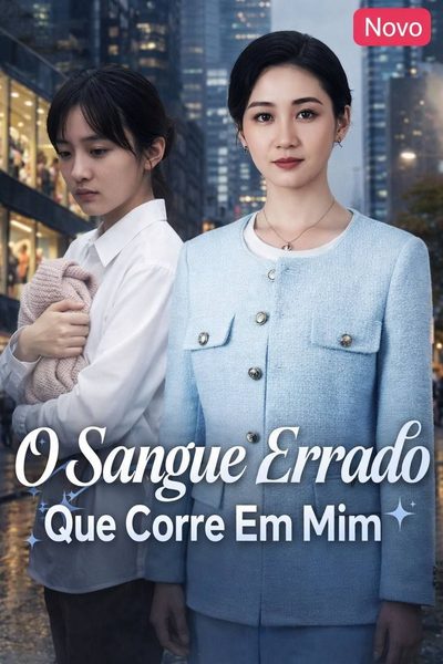 Capa da miniss&eacute;rie O Sangue Errado que Corre em Mim