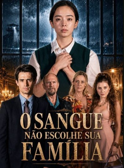 Capa da miniss&eacute;rie O Sangue Não Escolhe Sua Família