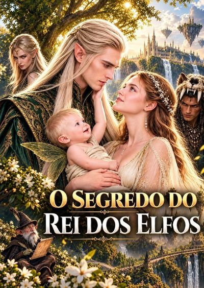 Capa da miniss&eacute;rie O Segredo do Rei dos Elfos