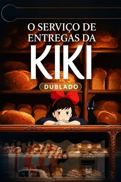 Capa da miniss&eacute;rie O Serviço de Entregas da Kiki ✨🐈‍⬛ dublado