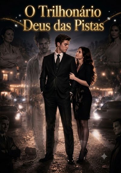 Capa da miniss&eacute;rie O Trilhonário Deus das Pistas