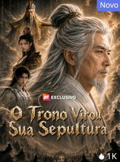 Capa da miniss&eacute;rie O Trono Virou Sua Sepultura