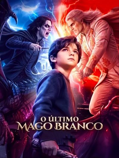 Capa da miniss&eacute;rie O Último Mago Branco