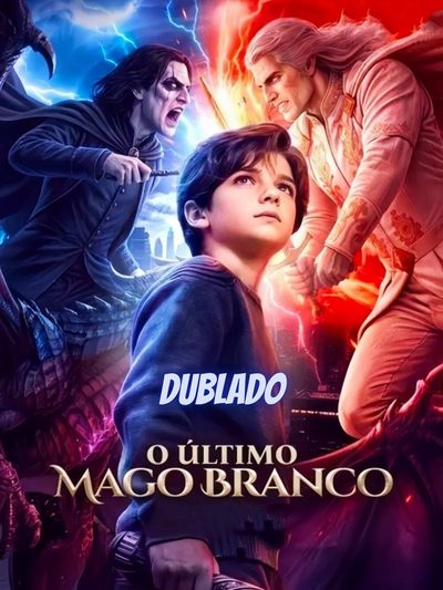 Capa da miniss&eacute;rie O Último Mago Branco