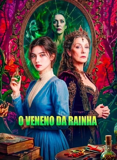 Capa da miniss&eacute;rie O Veneno da Rainha