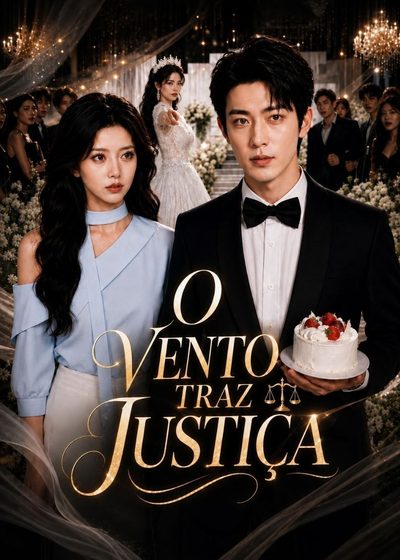 Capa da miniss&eacute;rie O Vento Traz Justiça