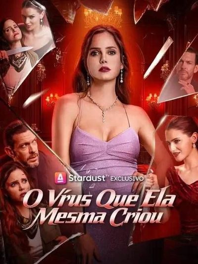 Capa da miniss&eacute;rie O Vírus que Ela Mesmo Criou