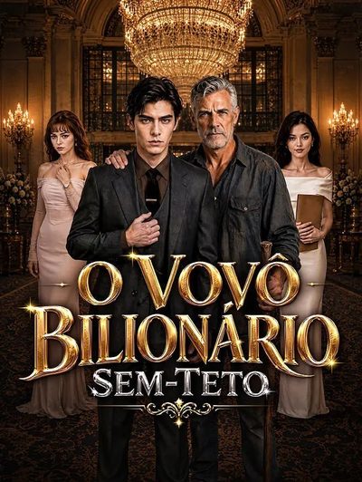 Capa da miniss&eacute;rie O Vovô Bilionário Sem-teto