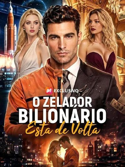 Capa da miniss&eacute;rie O Zelador Bilionário Está de Volta