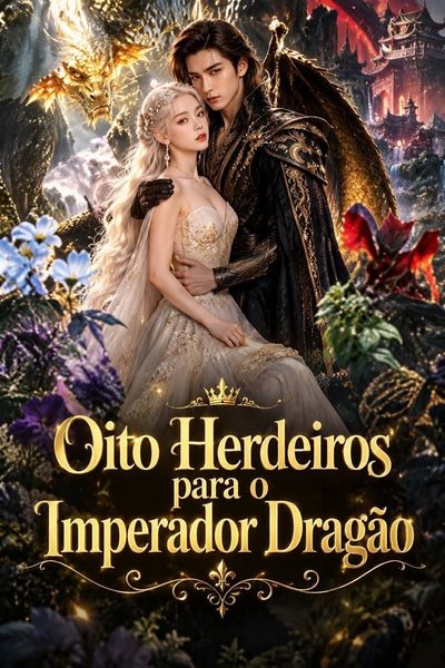 Capa da miniss&eacute;rie Oito Herdeiros para o Imperador Dragão