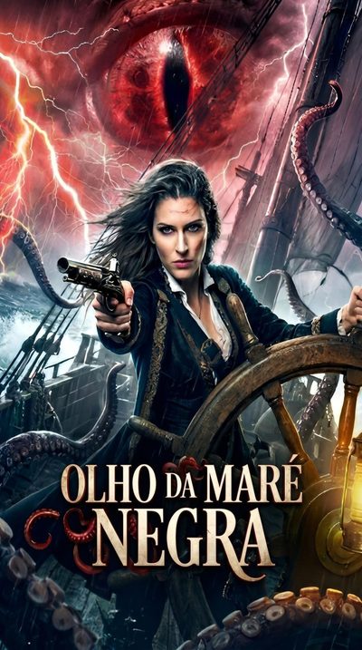 Capa da miniss&eacute;rie Olho da Maré Negra
