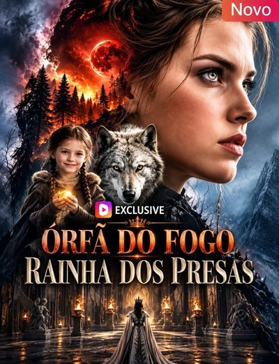 Capa da miniss&eacute;rie Órfã do Fogo Rainha dos Presas
