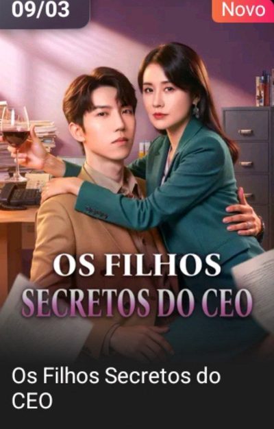 Capa da miniss&eacute;rie Os Filhos Secretos do Ceo