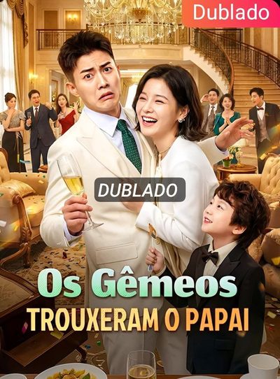 Capa da miniss&eacute;rie Os Gêmeos Trouxeram o Papai dublado