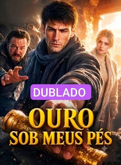 Capa da miniss&eacute;rie Ouro sob Meus Pés