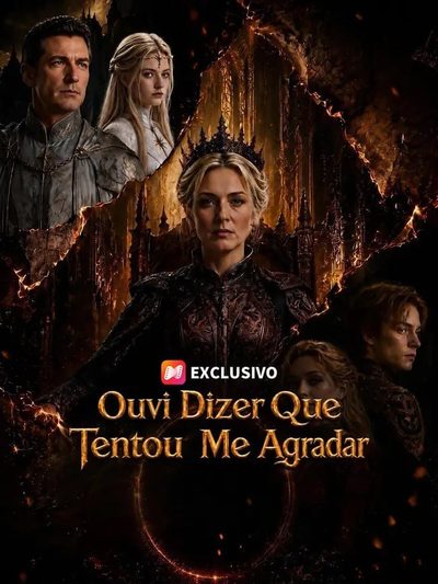 Capa da miniss&eacute;rie Ouvi Dizer que Tentou Me Agradar