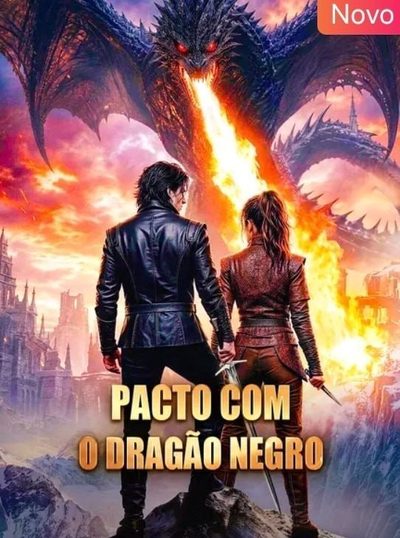 Capa da miniss&eacute;rie Pacto com o Dragão Negro