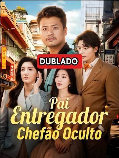 Capa da miniss&eacute;rie Pai Entregador Chefão Oculto