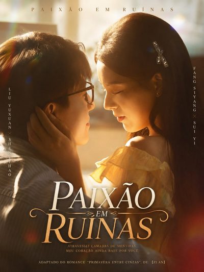 Capa da miniss&eacute;rie Paixão em Ruínas