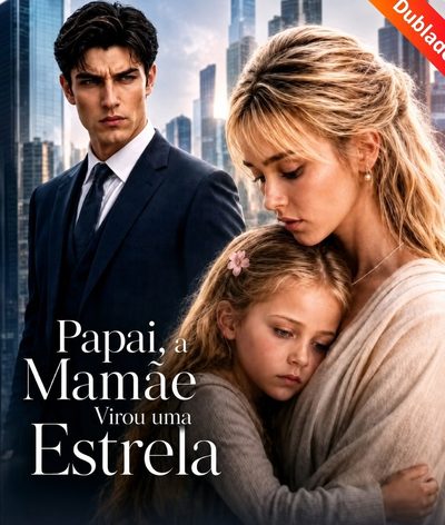 Capa da miniss&eacute;rie Papai a Mamãe Virou uma Estrela -