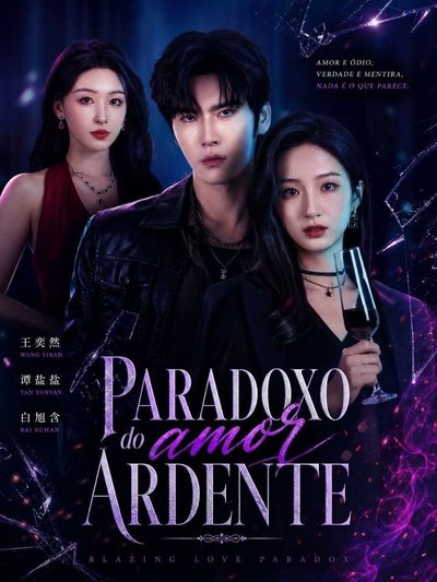 Capa da miniss&eacute;rie Paradoxo do Amor Ardente
