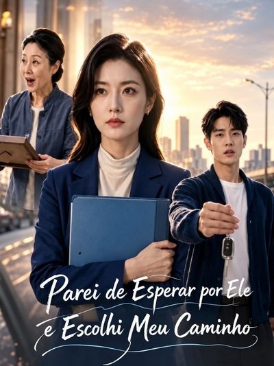 Capa da miniss&eacute;rie Parei de Esperar por Ele e Escolhi Meu Caminho