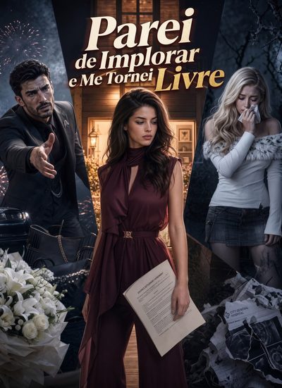 Capa da miniss&eacute;rie Parei de Implorar e Me Tornei Livre