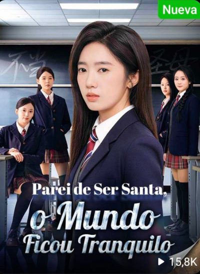 Capa da miniss&eacute;rie Parei de Ser Santa, o Mundo Ficou Tranquilo