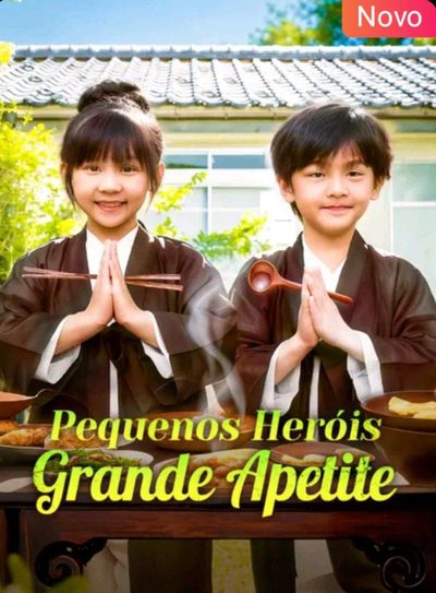 Capa da miniss&eacute;rie Pequenos Heróis Grande Apetite