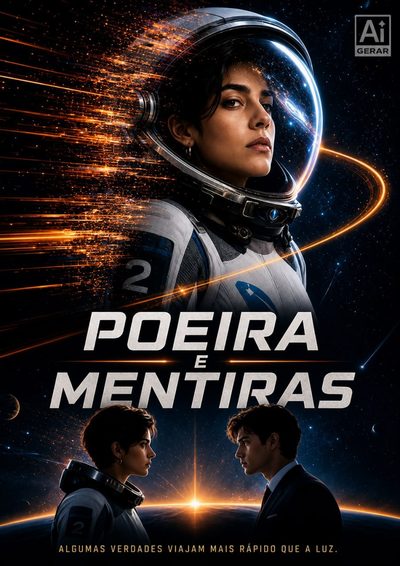 Capa da miniss&eacute;rie Poeira e Mentiras