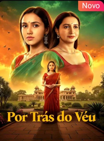 Capa da miniss&eacute;rie Por Trás do Véu