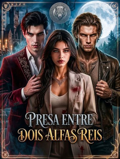 Capa da miniss&eacute;rie Presa Entre Dois Alfas Reis