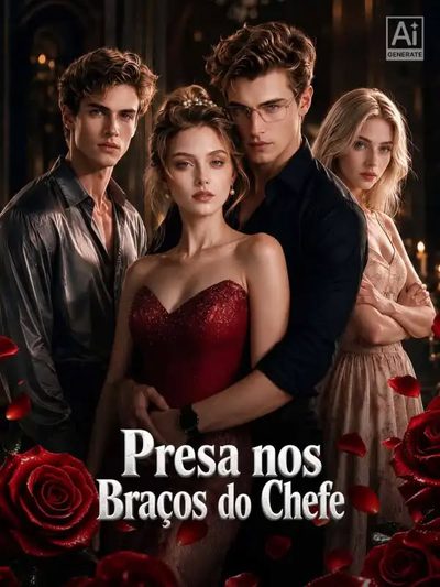Capa da miniss&eacute;rie Presa nos Braços do Chefe
