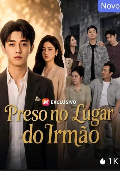 Capa da miniss&eacute;rie Preso no Lugar do Irmão